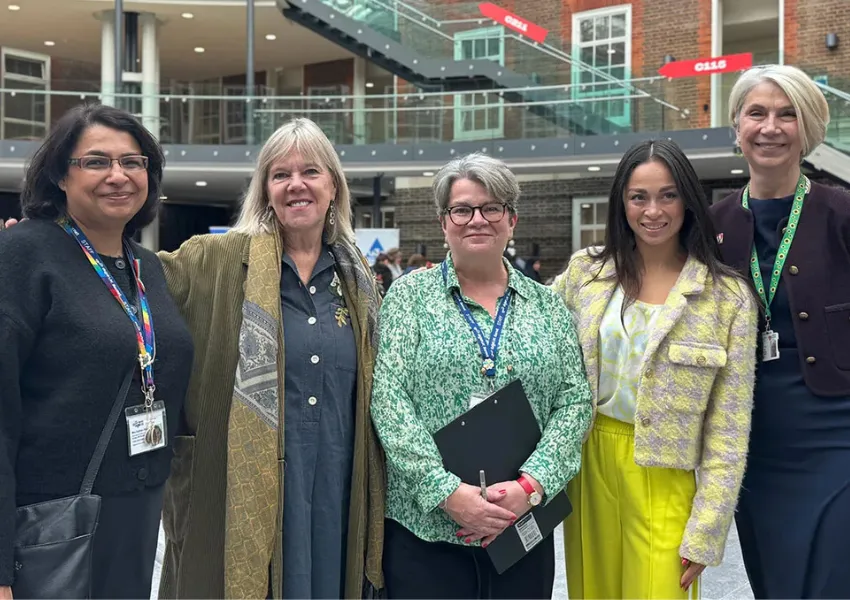 Katya with organisers of Silver Service