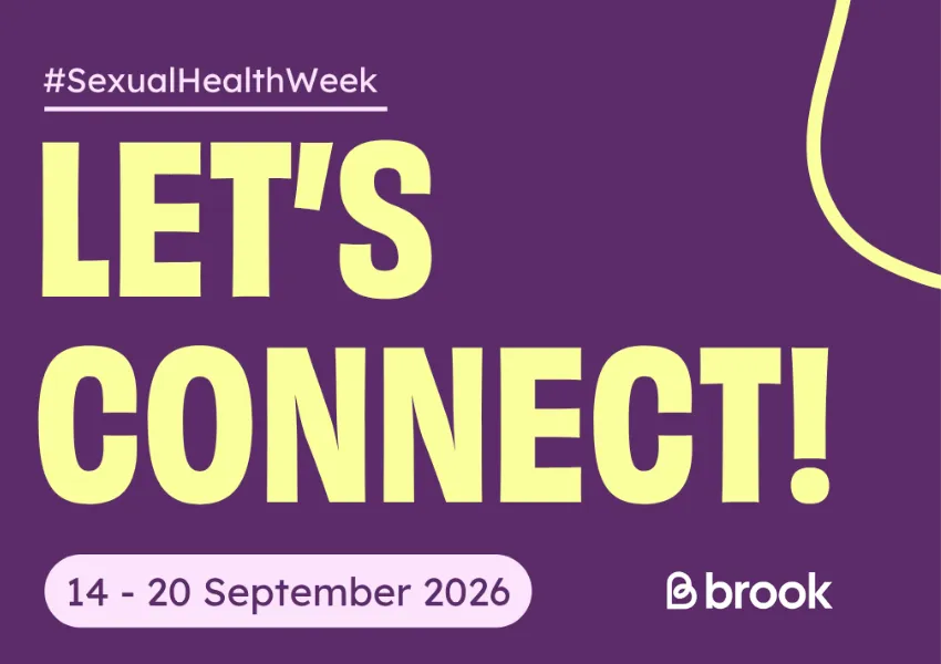 Sexual health week slogan image