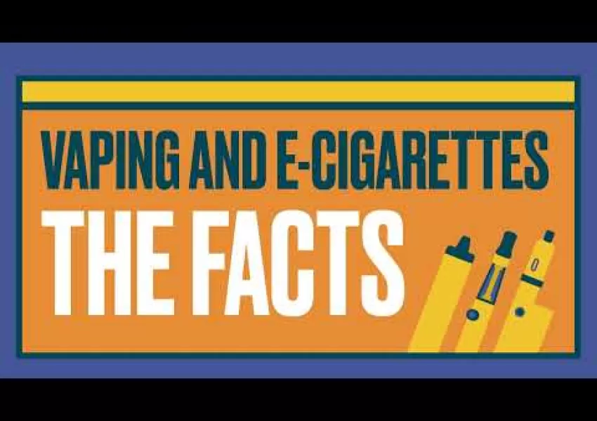 Embedded thumbnail for Vaping and e-cigarettes: the facts