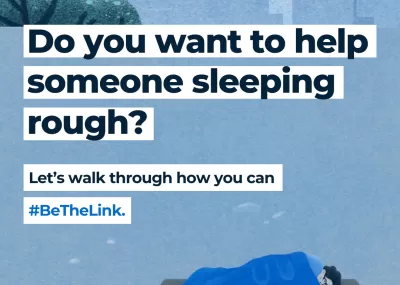 Do you want to help someone rough sleeping? let's walk though how you can do it #bethelink