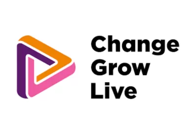 Change Grow Live with logo