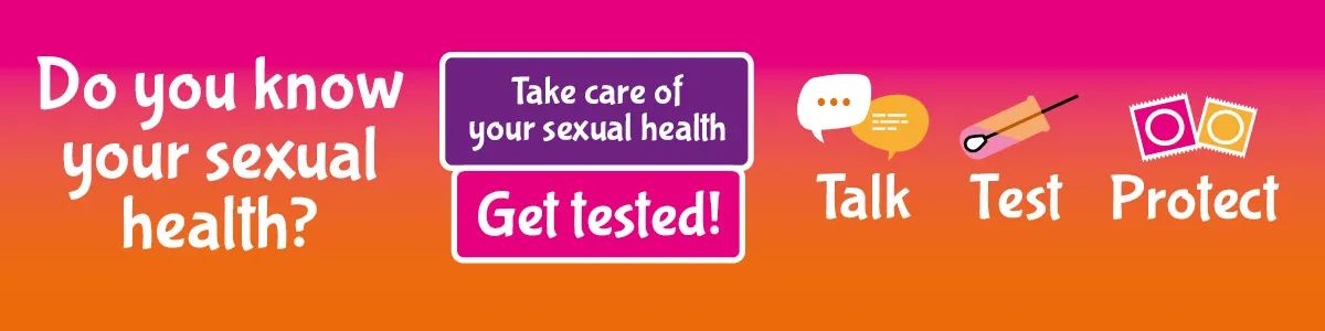 Get tested web banner